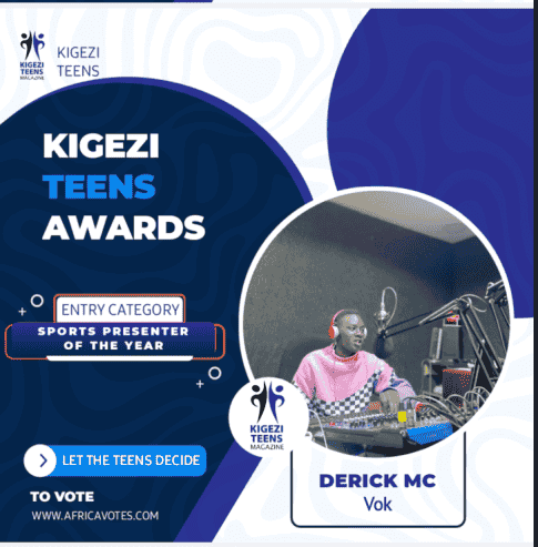 Sports Presenter: DERRICK MC VOK