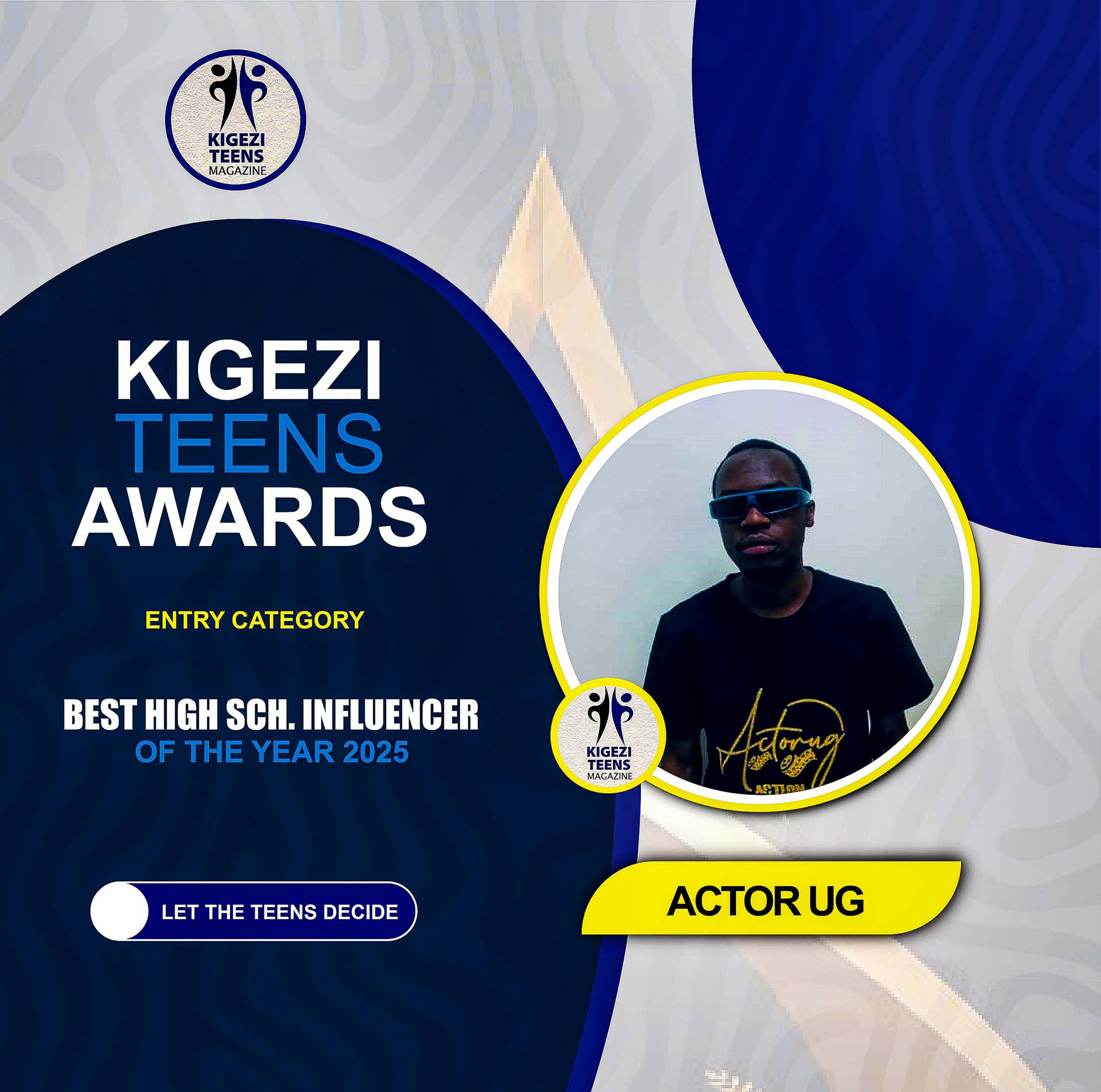 TEENS HIGH SCHOOL INFLUENCER: ACTOR UG 01