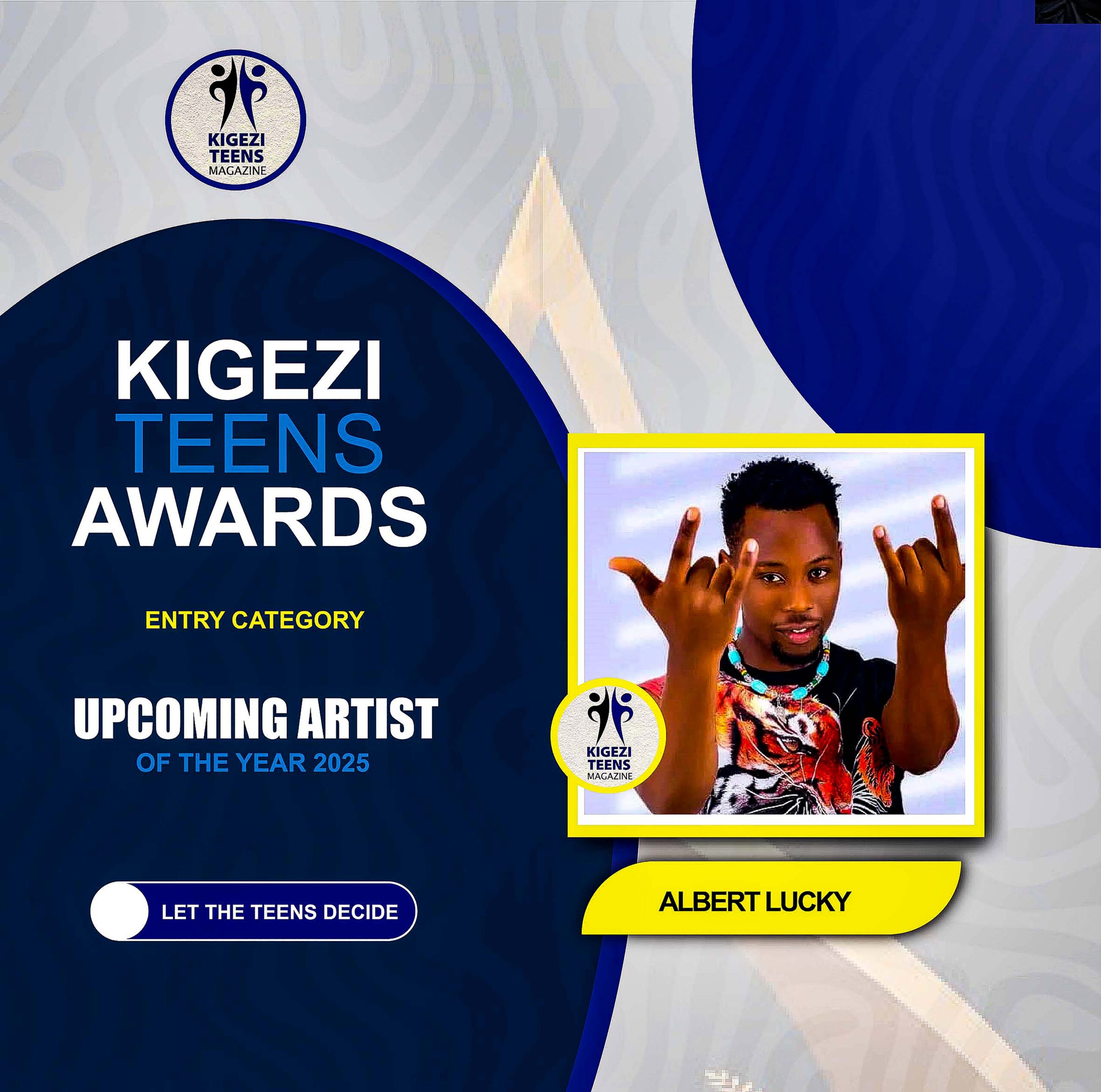 UPCOMING ARTIST OF THE YEAR: ALBERT LUCKY
