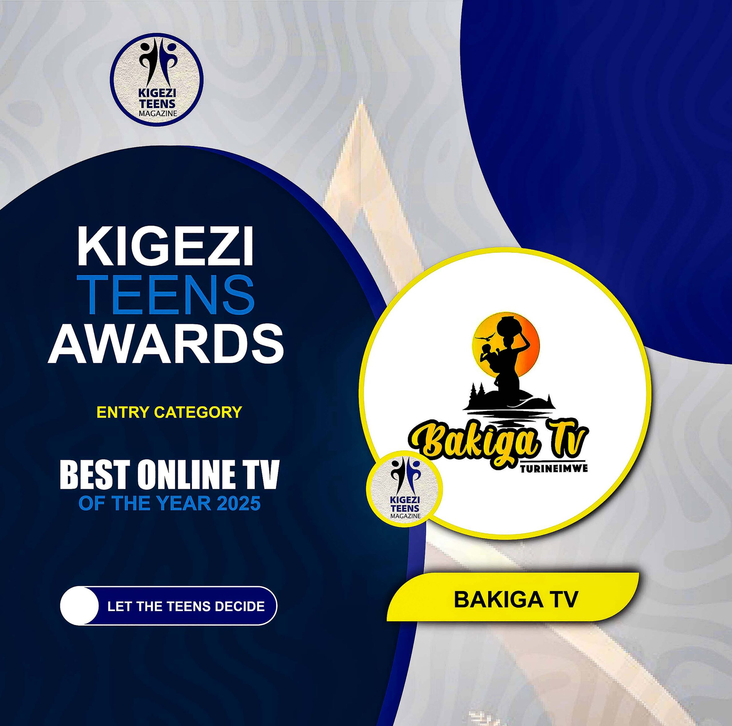 TEENS FAVOURATE ONLINE TV: BAKIGA TV 01