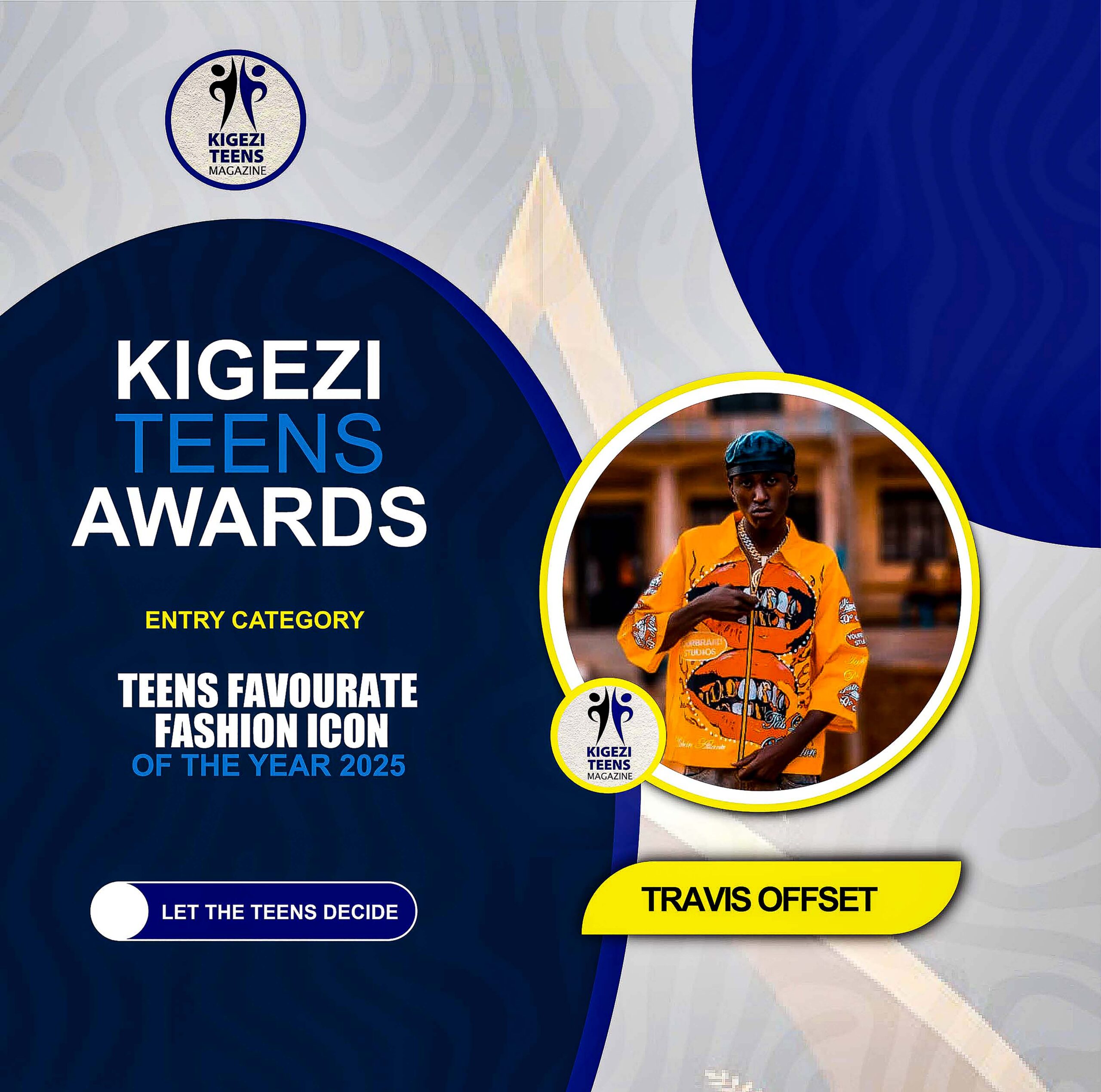 TEENS FAVOURATE FASHION ICON: TRAVIS OFFSET 01